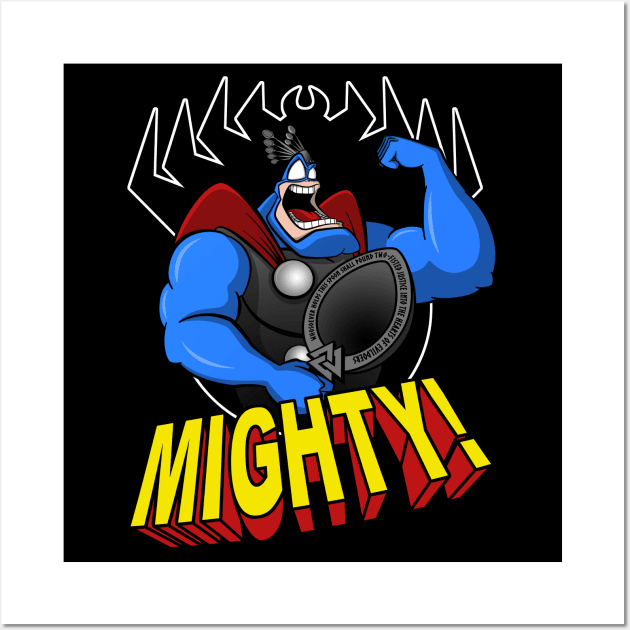 The Mighty Tick Wall Art by jayveezed